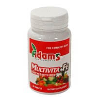 Multivita+Fe, 30 tablete, Adams Vision