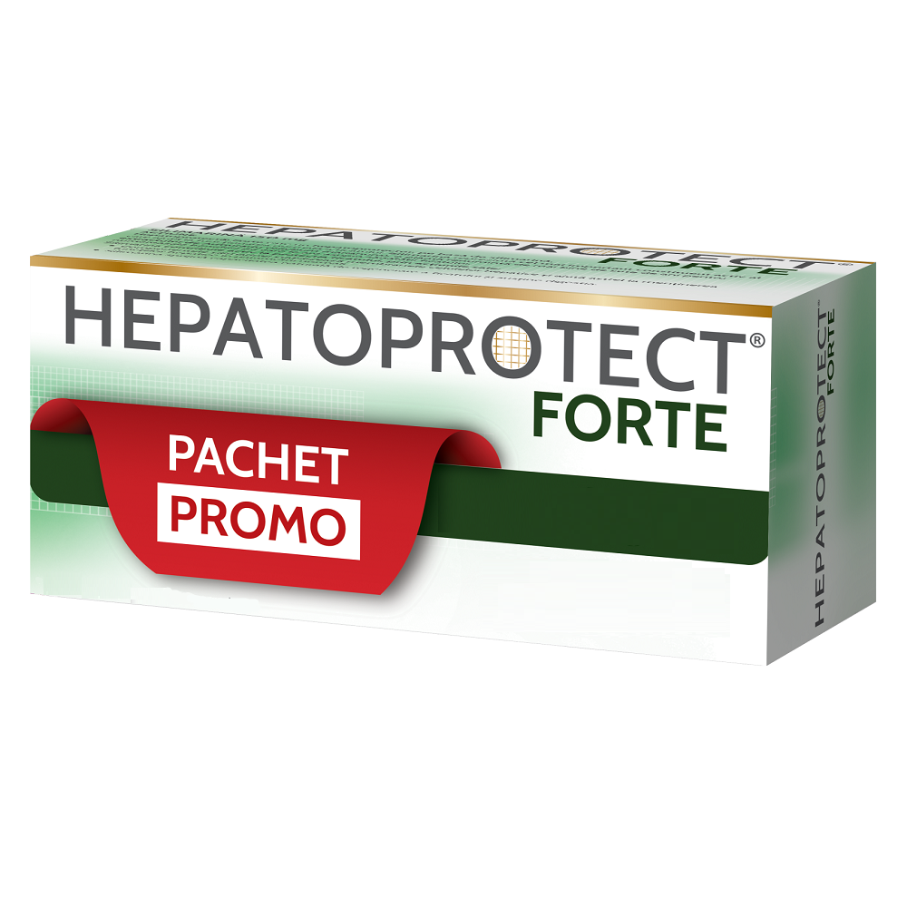 Pachet Hepatoprotect Forte, 70 comprimate, Biofarm