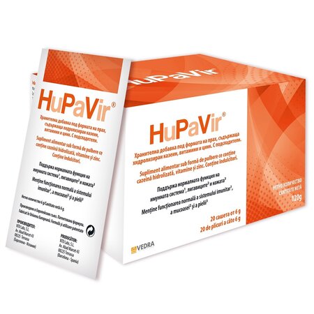 Hupavir, 20 plicuri, Vedra 713335