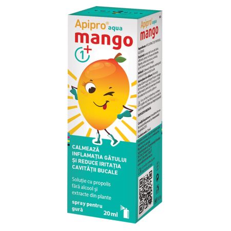 Spray bucal Apipro Mango, 20 ml, Vedra