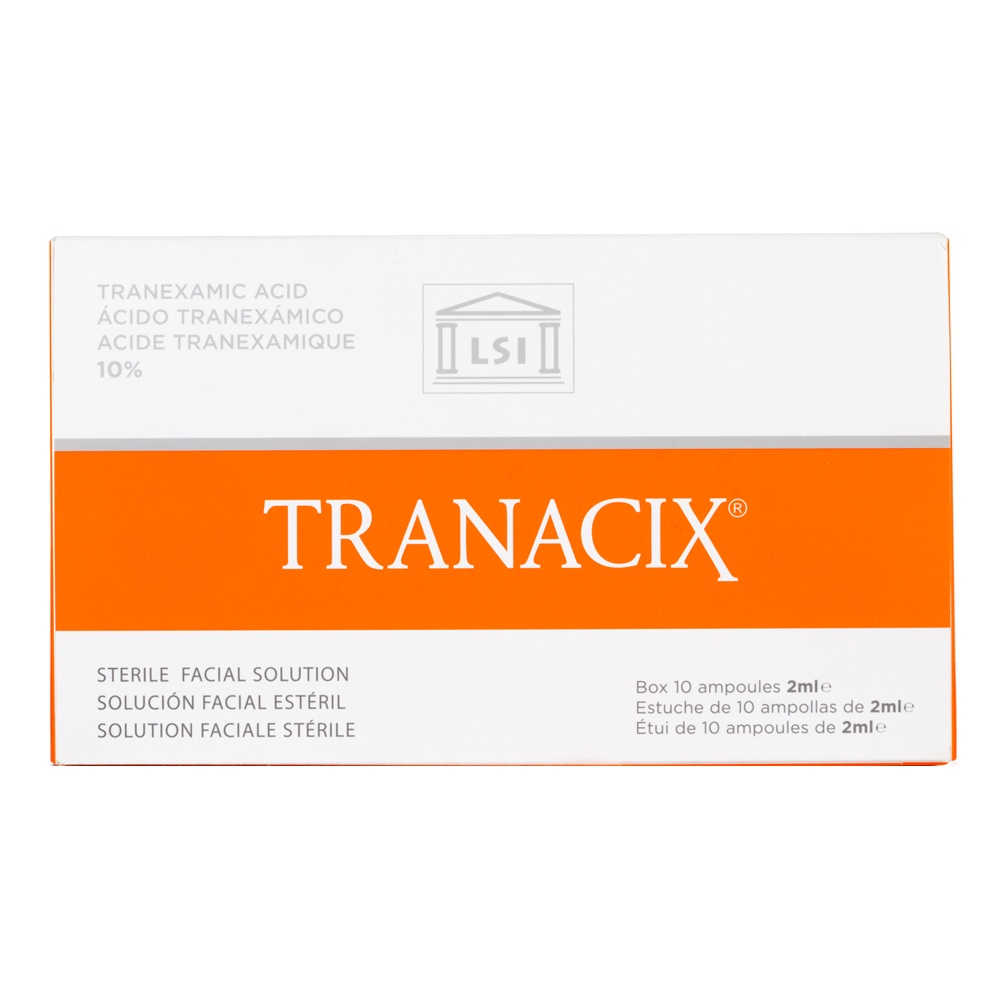 Solutie anti-pete pigmentare Tranacix, 10 x 2 ml, Life Science Investments