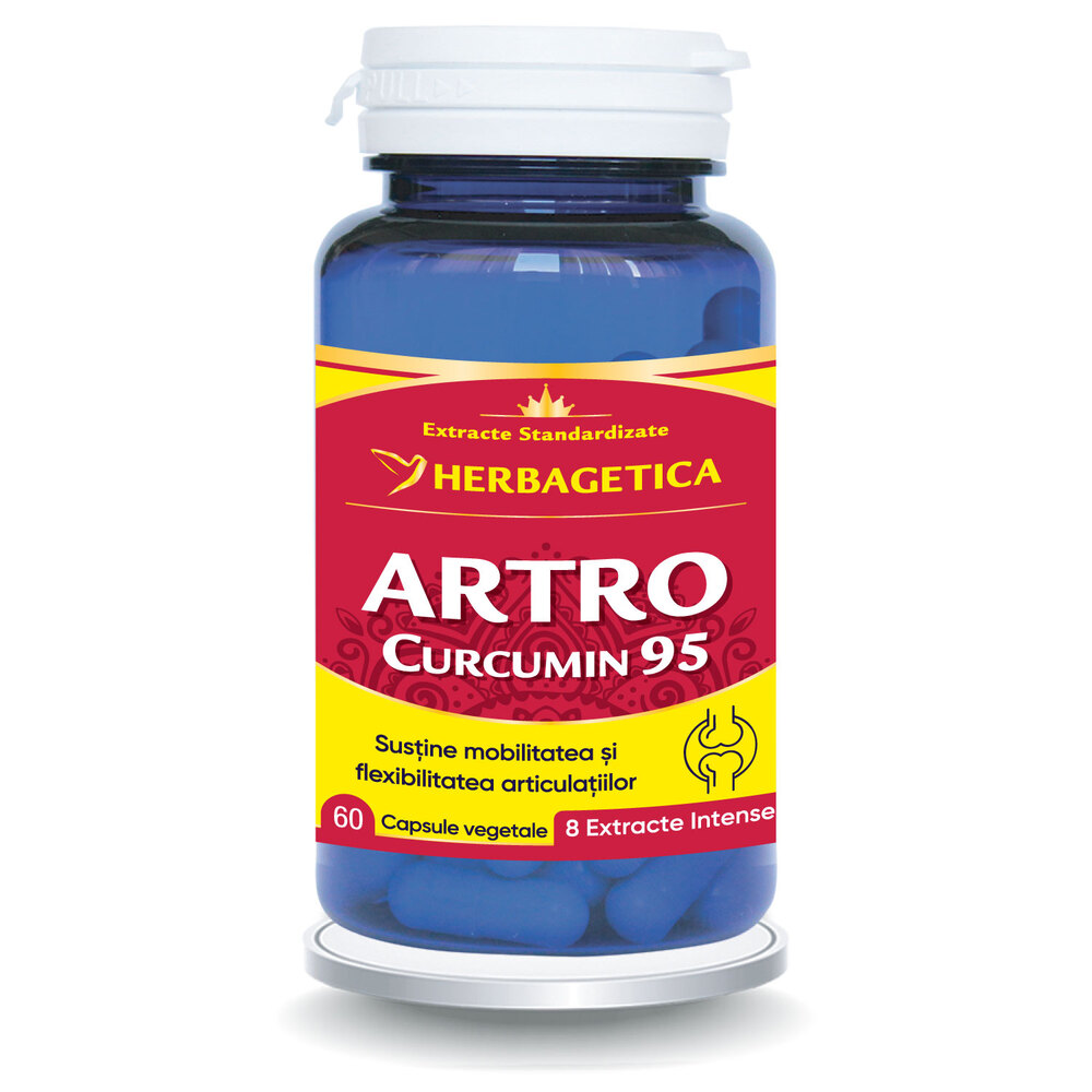 Artro Curcumin 95, 60 capsule, Herbagetica