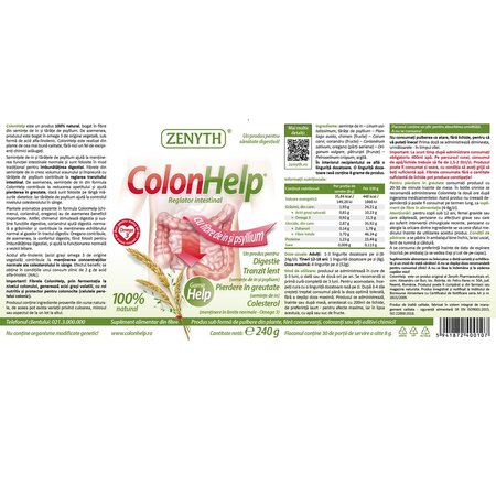 Colon Help, 240 g, Zenyth 700626