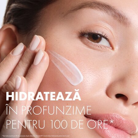 Crema intens hidratanta 100h pentru ten uscat Mineral 89, 50 ml, Vichy 666784