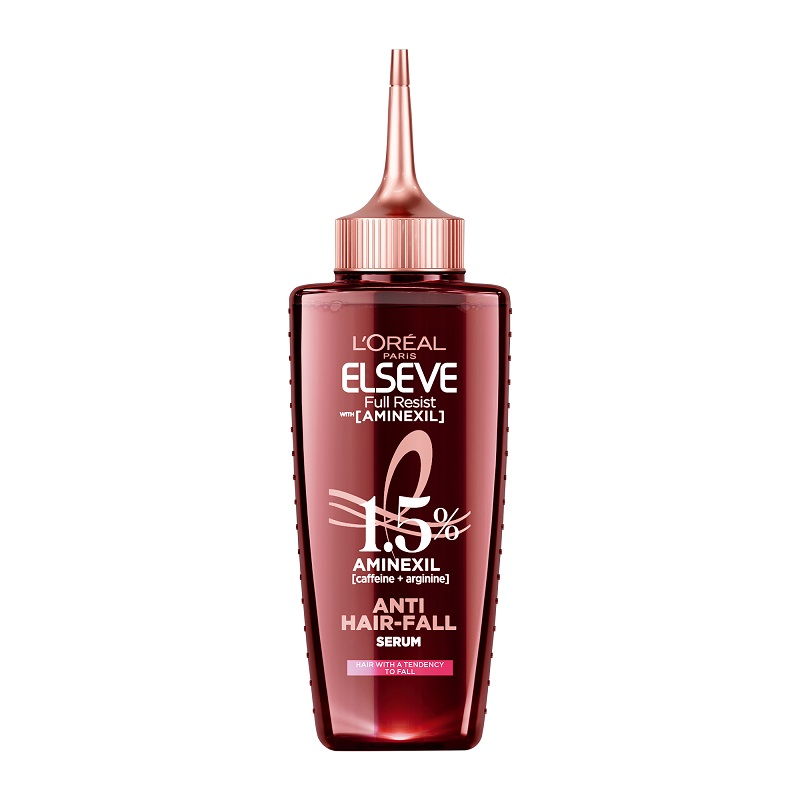 Serum Aminexil pentru par cu tendinta de cadere Elseve Full Resist, 102 ml, Elseve