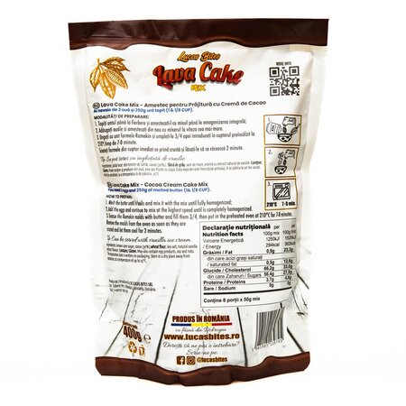 Mix Lava Cake, 400 g, Lucas Bites 551352