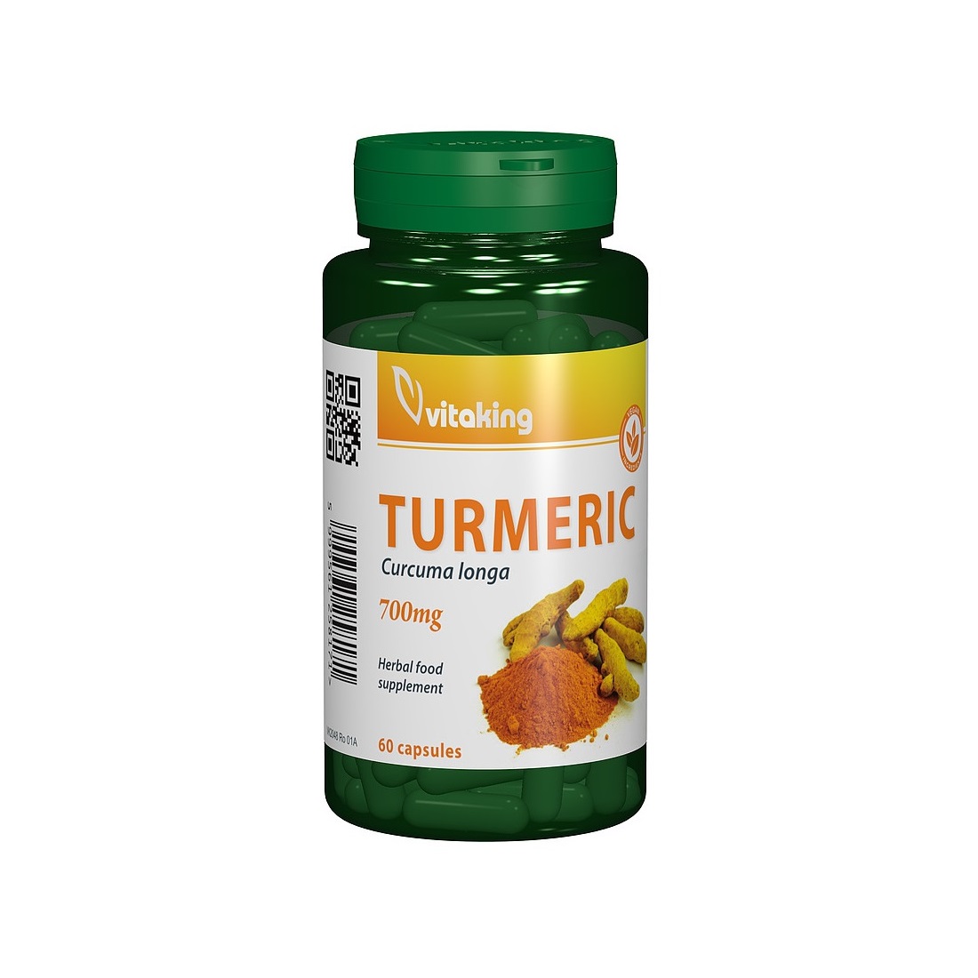 Turmeric  700 mg, 60 capsule, Vitaking