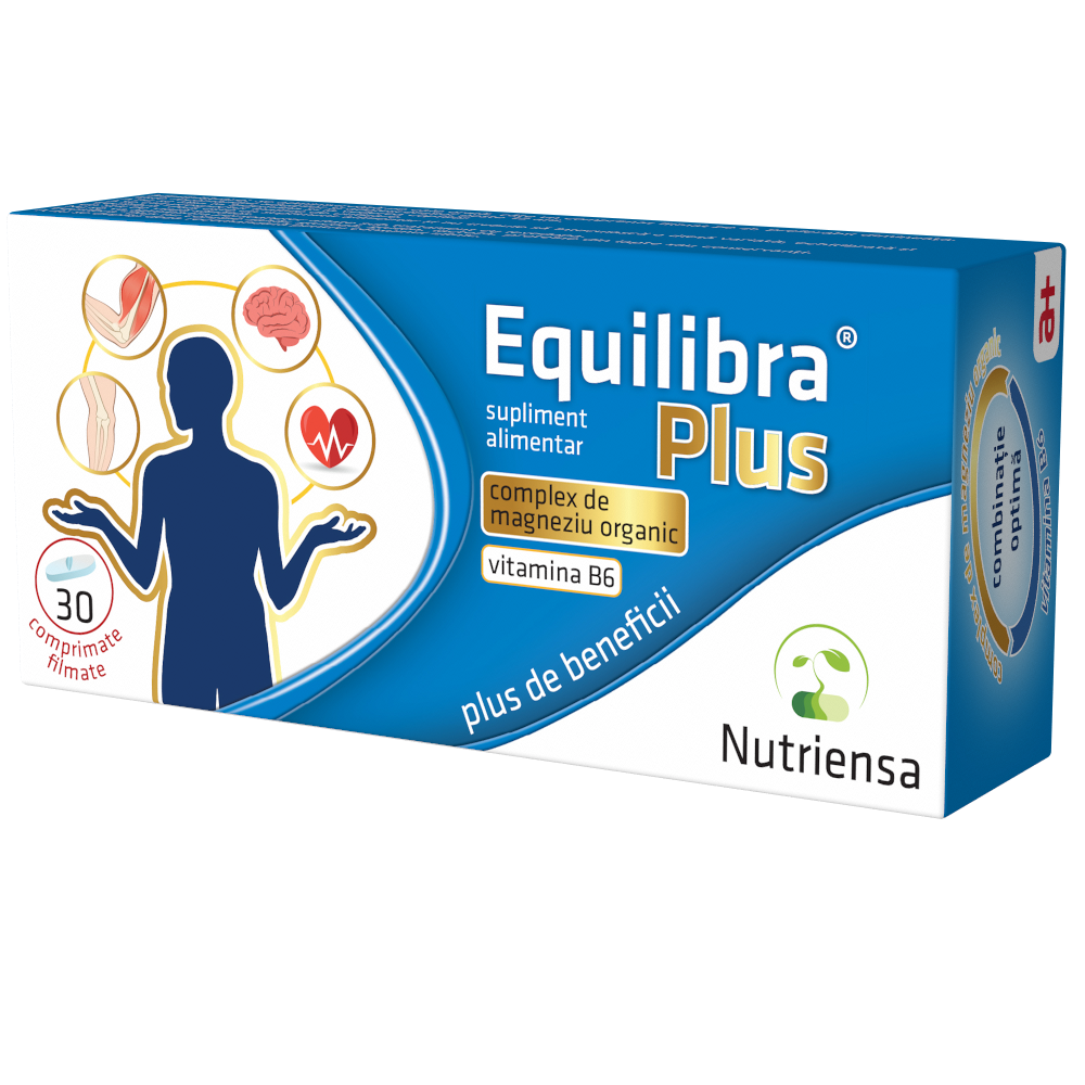 Equilibra Plus, 30 comprimate filmate, Antibiotice SA