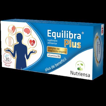 Equilibra PLUS, 30 comprimate filmate, Antibiotice SA
