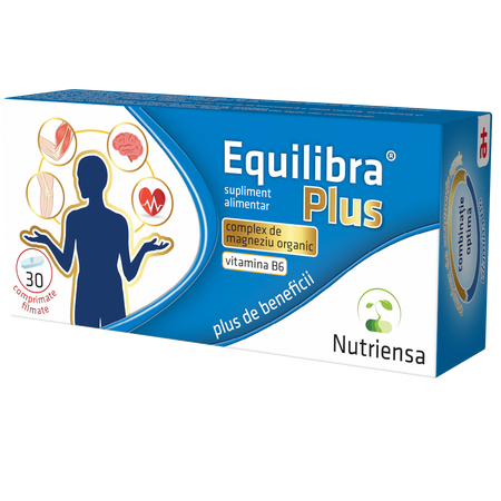 Equilibra PLUS, 30 comprimate filmate, Antibiotice SA
