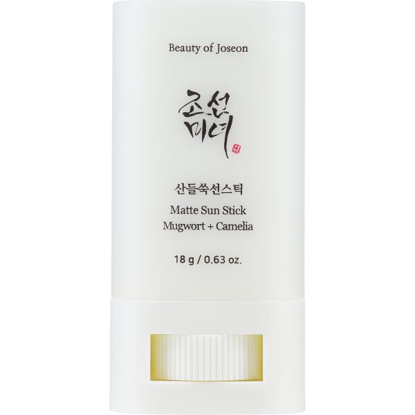 Stick pentru fata mat cu protectie solara SPF50+ Mugwort + Camelia, 18 g, Beauty Of Joseon
