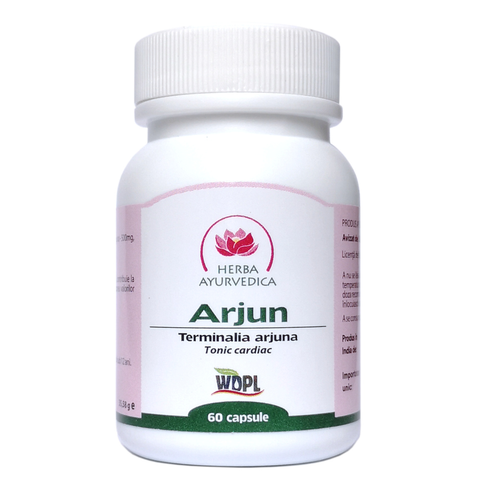 Arjun, 60 capsule, Herba Ayurvedica