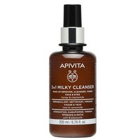 Lapte demachiant 3 in 1 pentru fata si ochi, 200 ml, Apivita