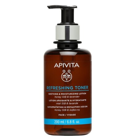 Lotiune tonica 2 in 1 Refreshing Toner, 200 ml, Apivita