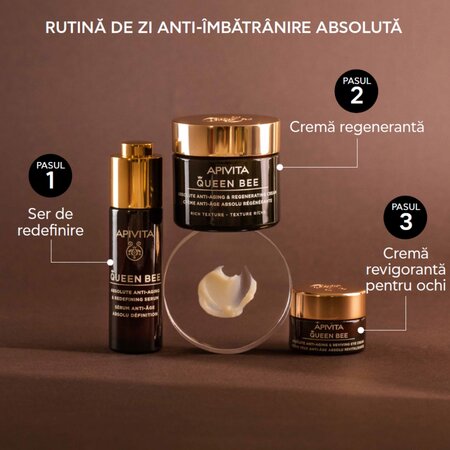 Crema antirid bogata Queen Bee, 50 ml, Apivita 685116