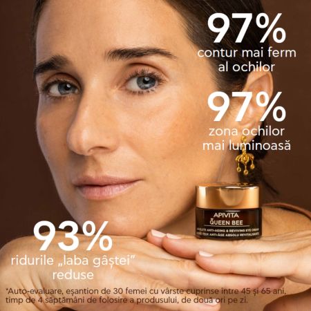 Crema antirid de ochi Queen Bee, 15 ml, Apivita 685134