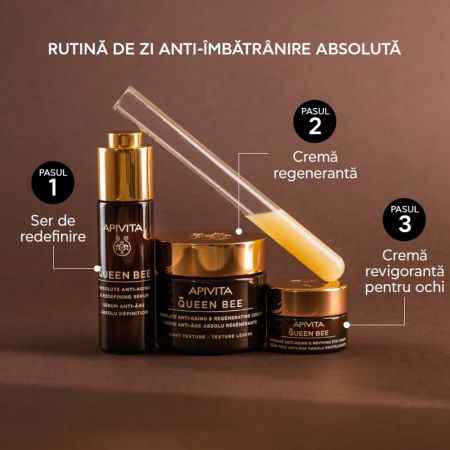 Crema antirid lejera Queen Bee, 50 ml, Apivita 685142