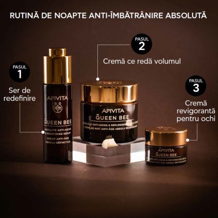 Crema antirid de noapte Queen Bee, 50 ml, Apivita 685123