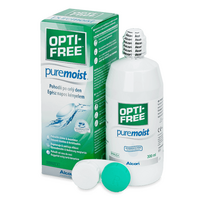 Solutie pentru intretinerea lentilelor de contact Opti-Free Pure Moist, 300 ml, Alcon