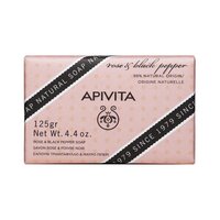 Sapun natural cu trandafir, 125 g, Apivita