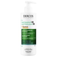 Sampon antimatreata pentru par normal spre gras si scalp cu senzatie de mancarime Dercos, 390 ml, Vichy