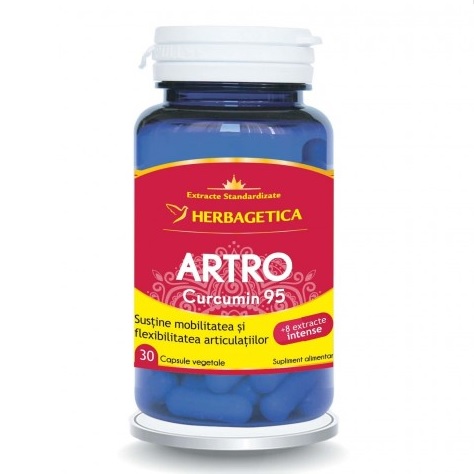 Artro+ Curcumin 95, 30 capsule, Herbagetica