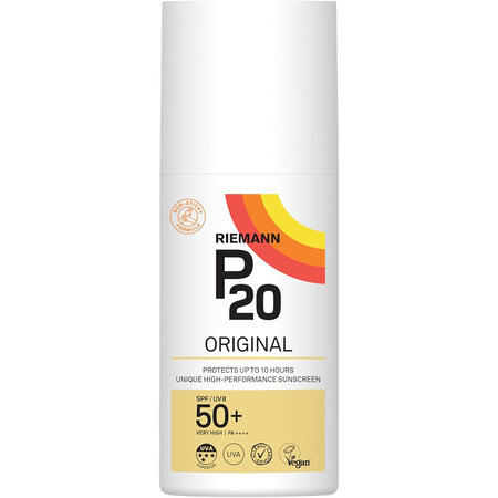 Spray transparent pentru protectie solara cu SPF50 P20 Sun Protection, 200 ml, Riemann 721654