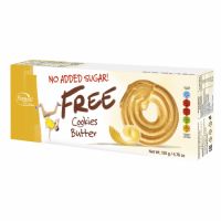 Biscuiti crocanti cu unt 20%, fara zahar, 135 g, Bogutti