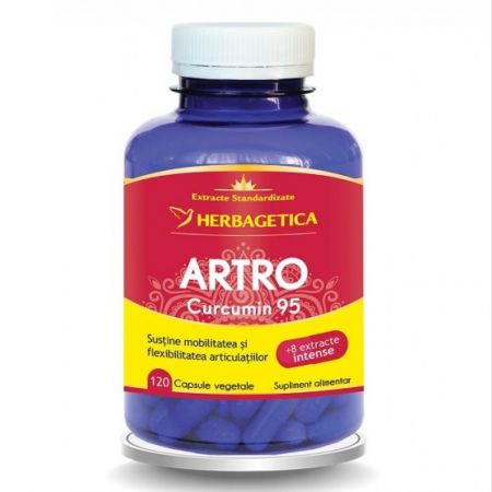 Artro+ Curcumin95, 120 capsule, Herbagetica