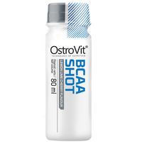 BCAA Shot cu aroma de lamaie verde si cirese, 80 ml, Ostrovit