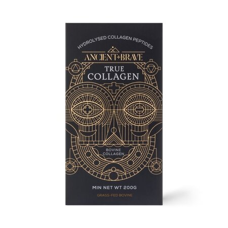 Pudra de colagen hidrolizat True Collagen, 200 g, Ancient and Brave 753246