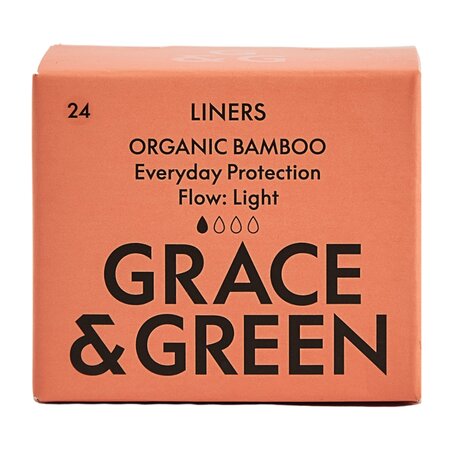 Protej slip din bambus organic, 24 bucati, Grace and Green