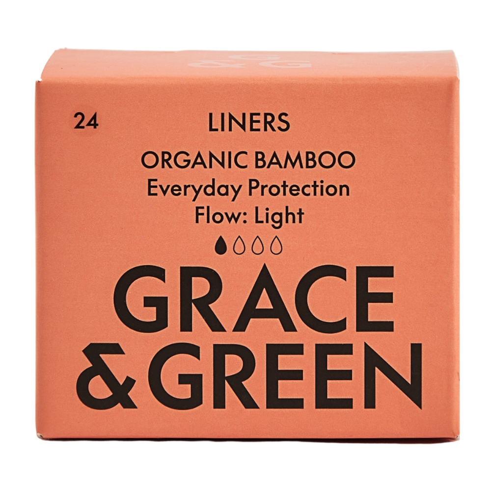 Protej slip din bambus organic, 24 bucati, Grace and Green