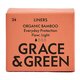 Absorbante zilnice din bambus organic, 24 bucati, Grace and Green 607876