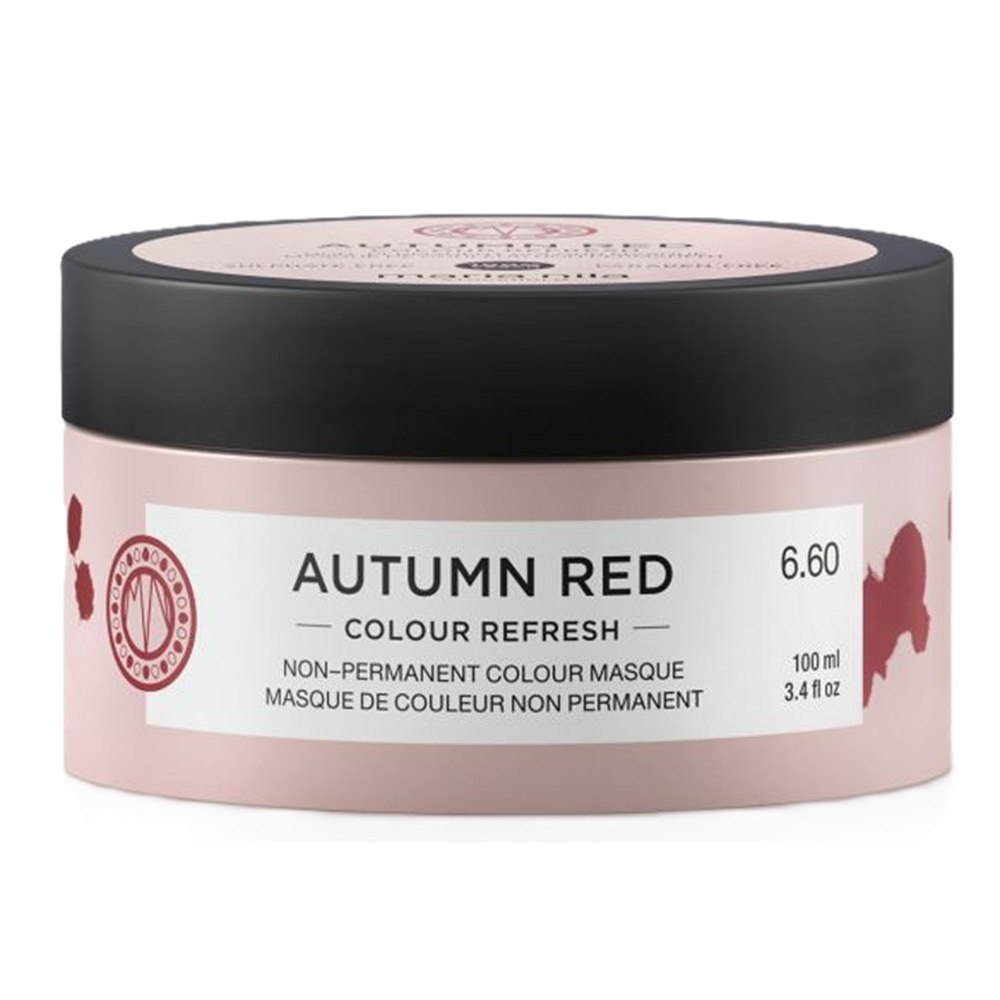 Masca de par nuantatoare Autumn Red Colour Refresh, 100 ml, Maria Nila