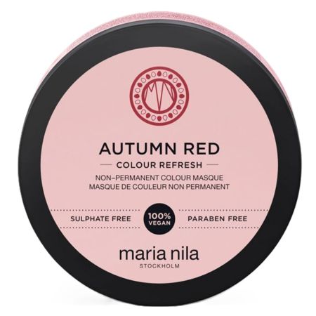 Masca de par nuantatoare Autumn Red Colour Refresh, 100 ml, Maria Nila 651032