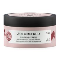 Masca de par nuantatoare Autumn Red Colour Refresh, 100 ml, Maria Nila
