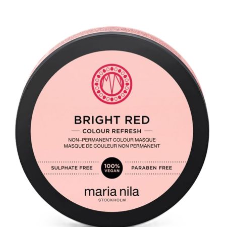 Masca de par nuantatoare Bright Red Colour Refresh, 100 ml, Maria Nila 651048