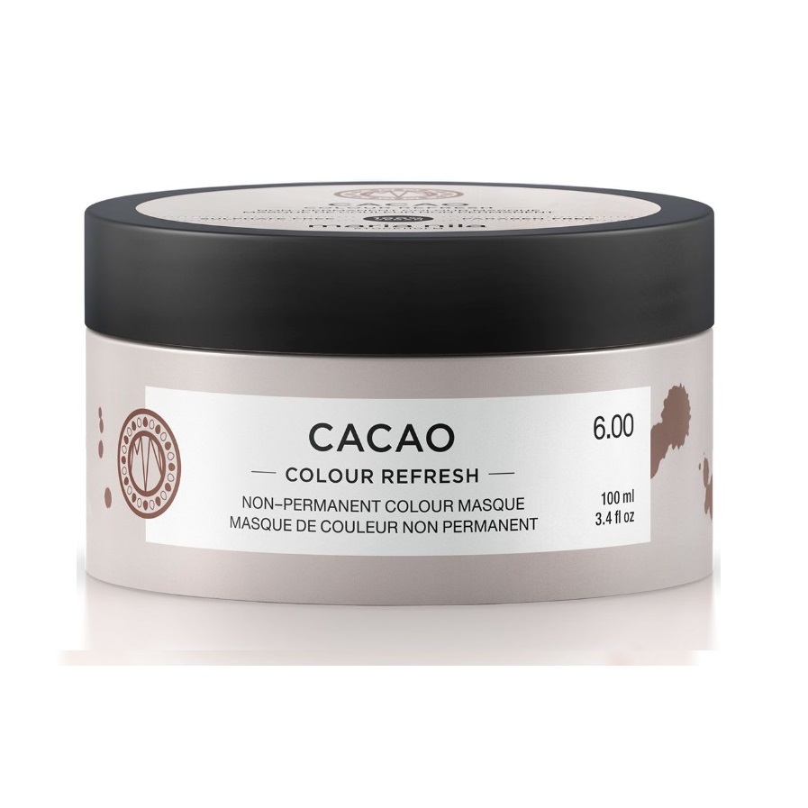 Masca coloranta de par Colour Refresh Cacao, 100 ml, Maria Nila