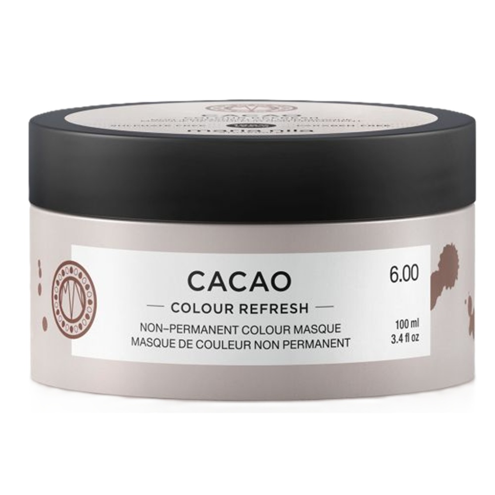 Masca de par nuantatoare Cacao Colour Refresh, 100 ml, Maria Nila