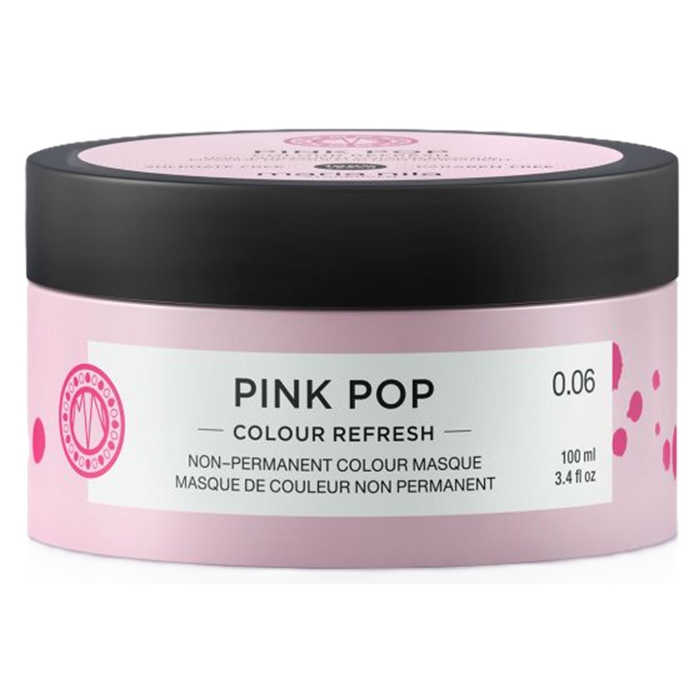 Masca de par nuantatoare Pink Pop Colour Refresh, 100 ml, Maria Nila