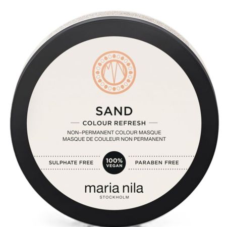 Masca de par nuantatoare Sand Colour Refresh, 100 ml, Maria Nila 651056