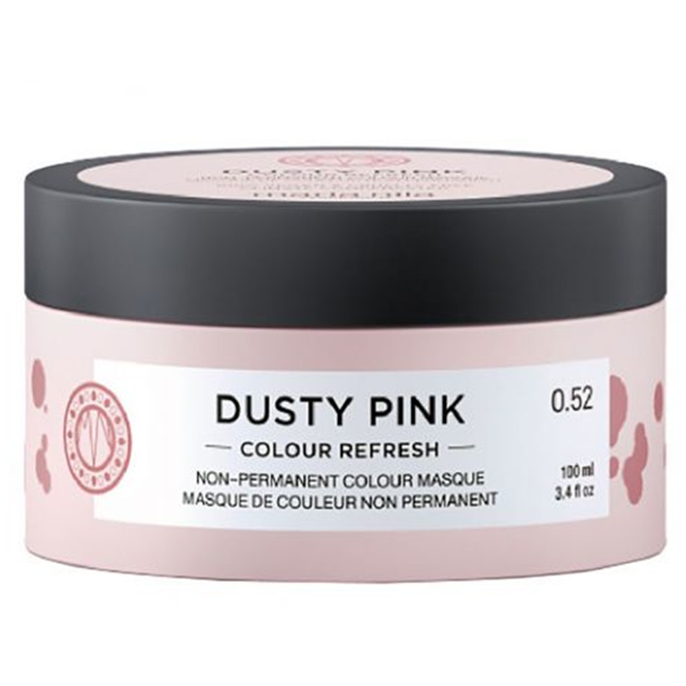 Masca de par nuantatoare Dusty Pink Colour Refresh, 100 ml, Maria Nila