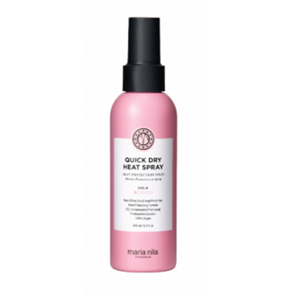 Spray de par cu protectie termica Quick Dry Heat, 150 ml, Maria Nila