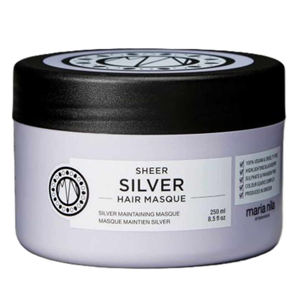 Masca pentru par blond Sheer Silver, 250 ml, Maria Nila