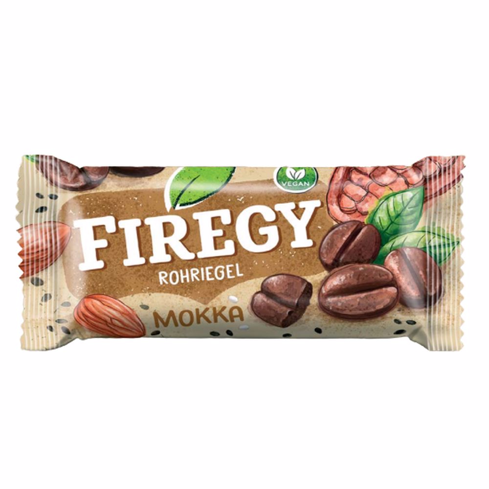 Baton nutritiv Mocca, 25 g, Firegy