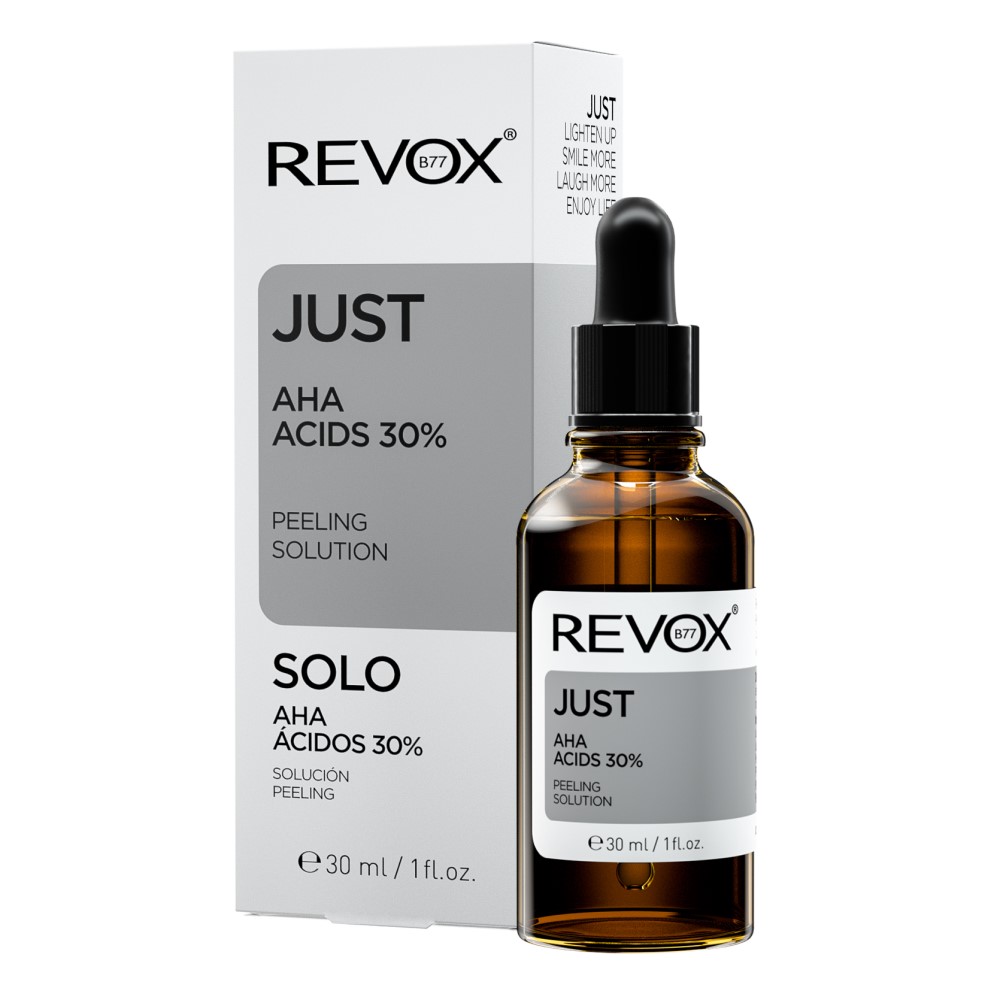 Serum pentru peeling cu 30% AHA Acids, 30 ml, Revox