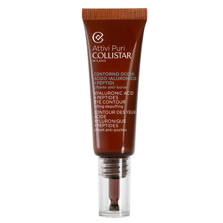 Serum pentru conturul ochilor cu acid hialuronic + peptide Attivi Puri, 15 ml, Collistar