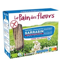 Turte crocante bio cu hrisca fara sare, 150 g, Le pain des Fleurs