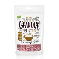 Keto Granola bio cu cacao, 200 g, Diet Food